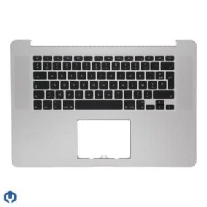AZERTY Keyboard / topcase MacBook Pro retina 15 " A1398 2013 2014 - Grade 3-0